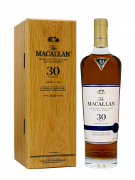 Macallan  30 Year Old Double Cask Annual Release 2022 Single Malt w/Wooden Box 700ml