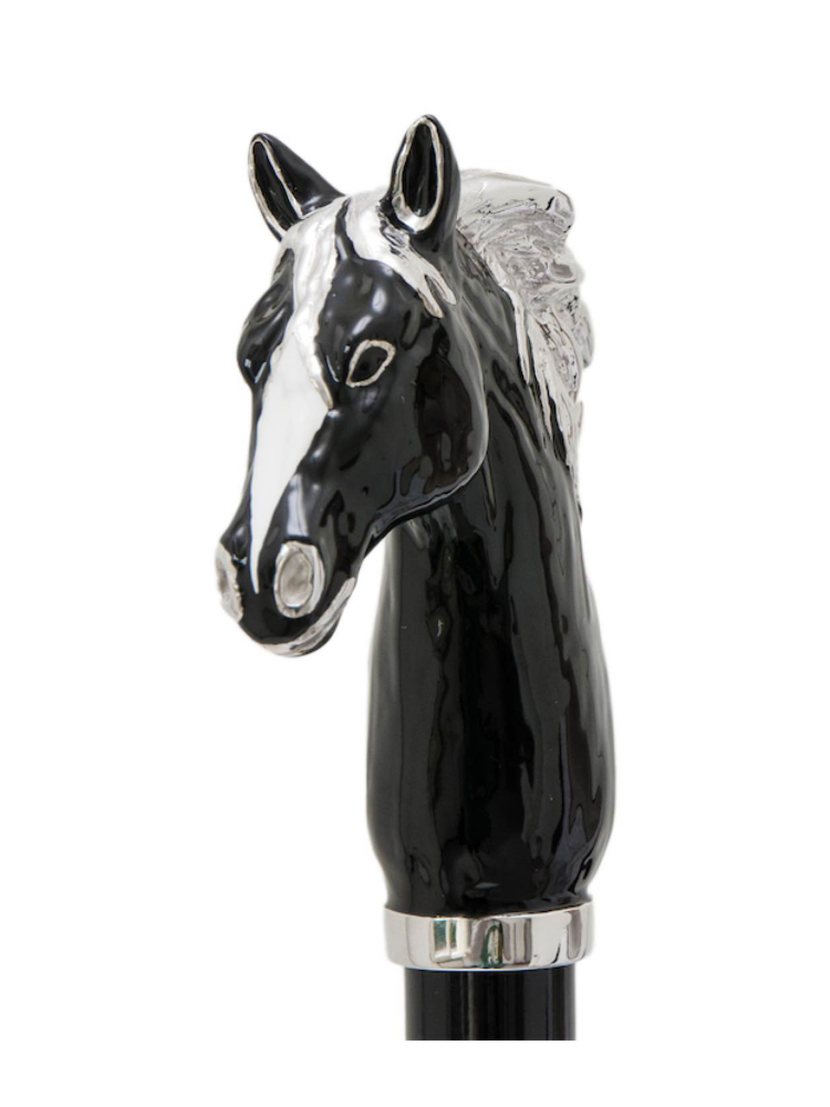 Pasotti Cane Horse Black K45