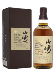 山崎雪利桶纯麦芽威士忌（2003装瓶) 1986 700ml（盒装)