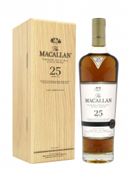 Macallan  25 Year Old Sherry Oak Annual Release 2020 Single Malt 700ml w/wooden box