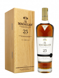 Macallan  25 Year Old Sherry Oak Annual Release 2021 Single Malt 700ml w/wooden box