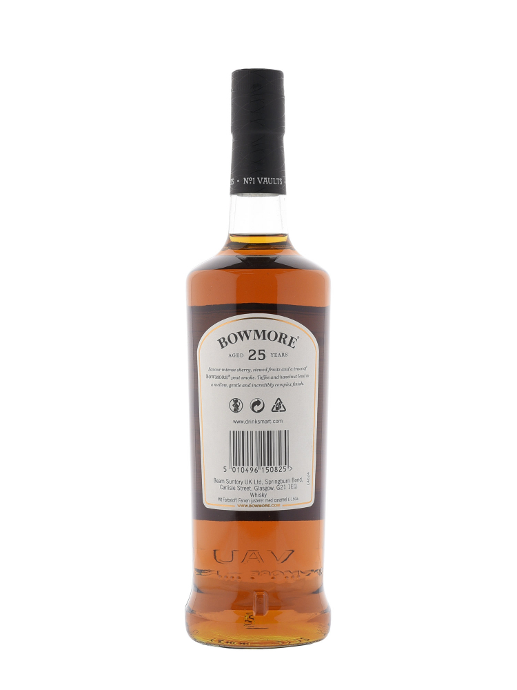 Bowmore  25 Year Old Single Malt Scotch Whisky 700ml w/box